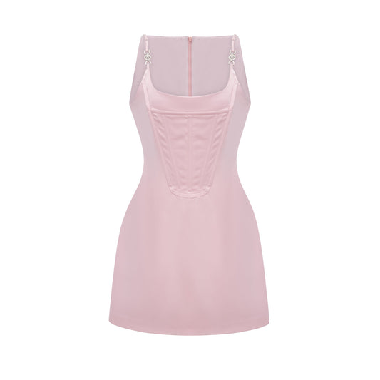 Andréa crystal-embellished mini dress (US Only)