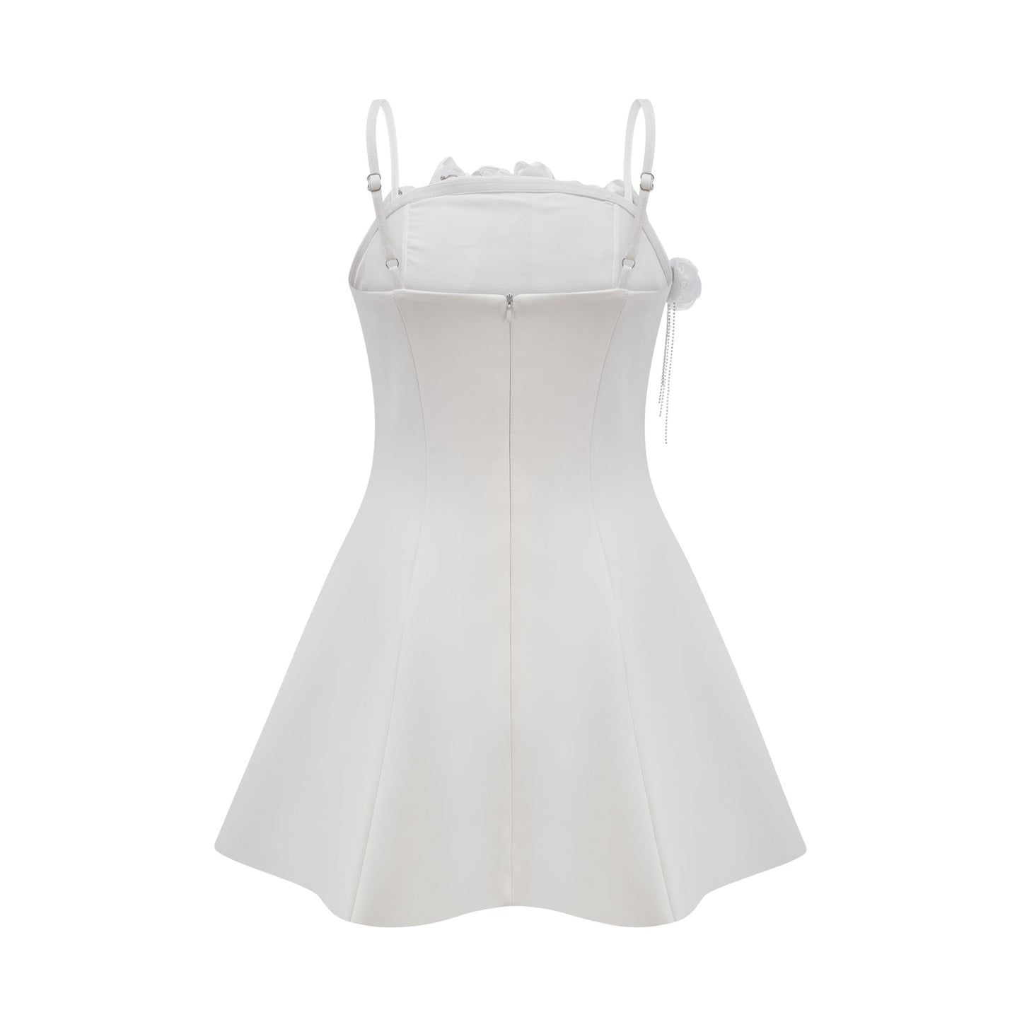 Hermine faux-floral embellished mini dress (US Only)