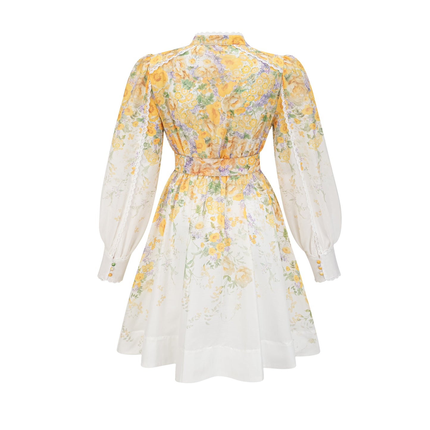 Priscille floral-print mini dress (US Only)