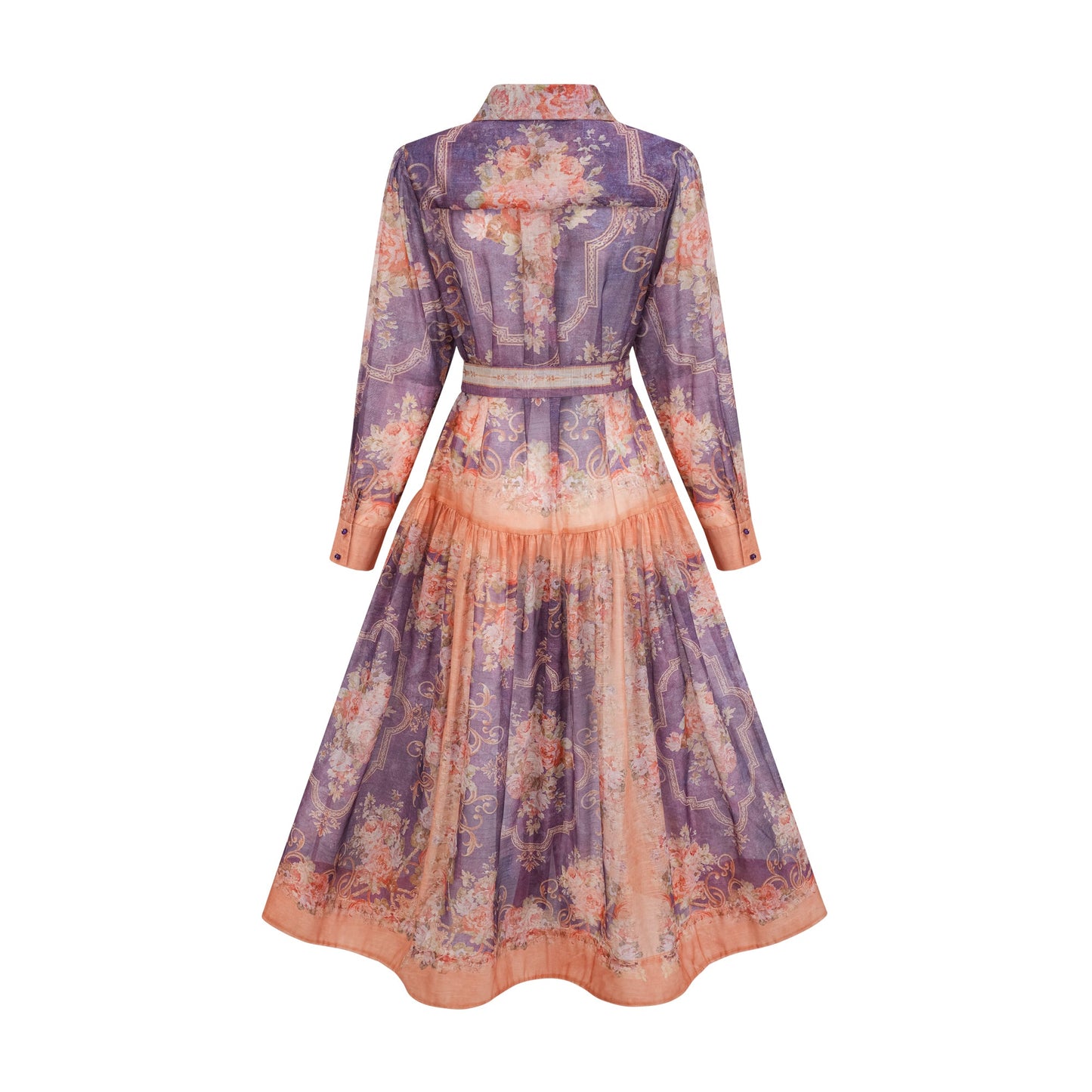 Clémence pattern-print midi dress (US Only)