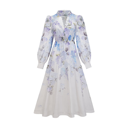 Désirée floral-print midi dress