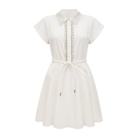 Analissa crystal-embellished mini dress (US Only)