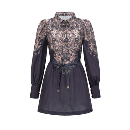Stéphanie pattern-print mini dress (US Only)