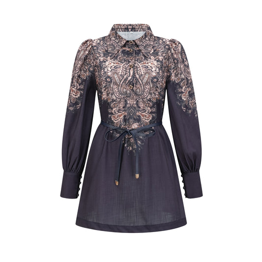 Stéphanie pattern-print mini dress (US Only)