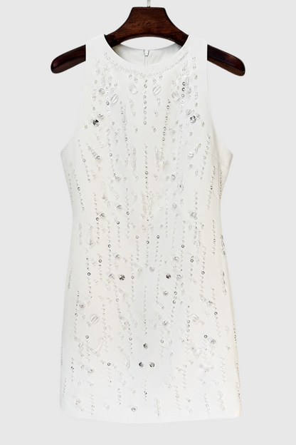 Dallan Beaded Embellished Mini Dress