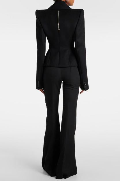 Darola Oversized Lapel Blazer