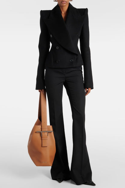 Darola Oversized Lapel Blazer