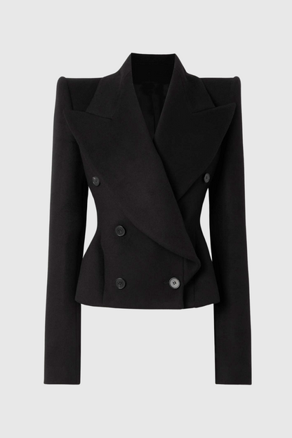 Darola Oversized Lapel Blazer