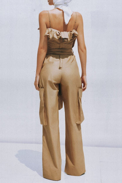 Dawnya Trench Jumpsuit