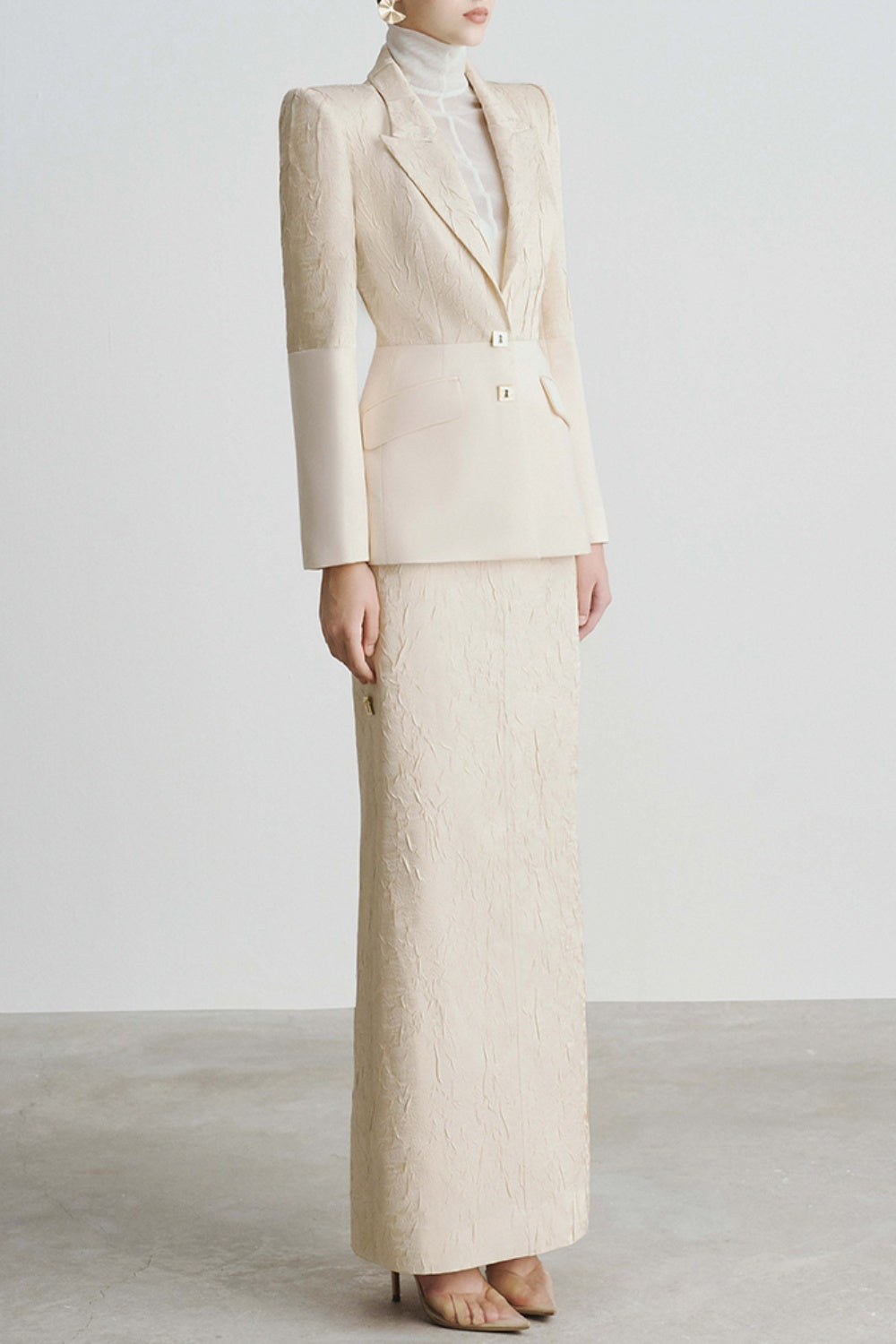 Doreen Jacquard Two Piece Set