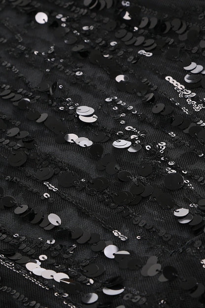 Eleri Feather Sequin Corset Two Piece Set