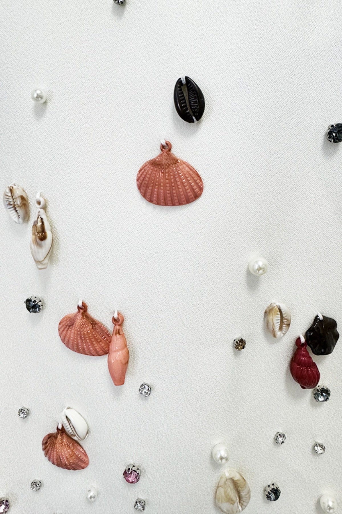 Elgine Shell Embellished Two Piece Set