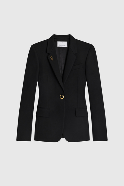 Ephram Keyhole Embellished Blazer