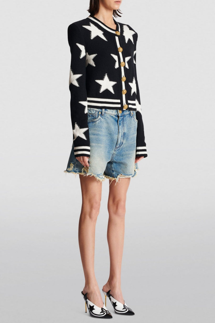Fallon Star Knit Cardigan