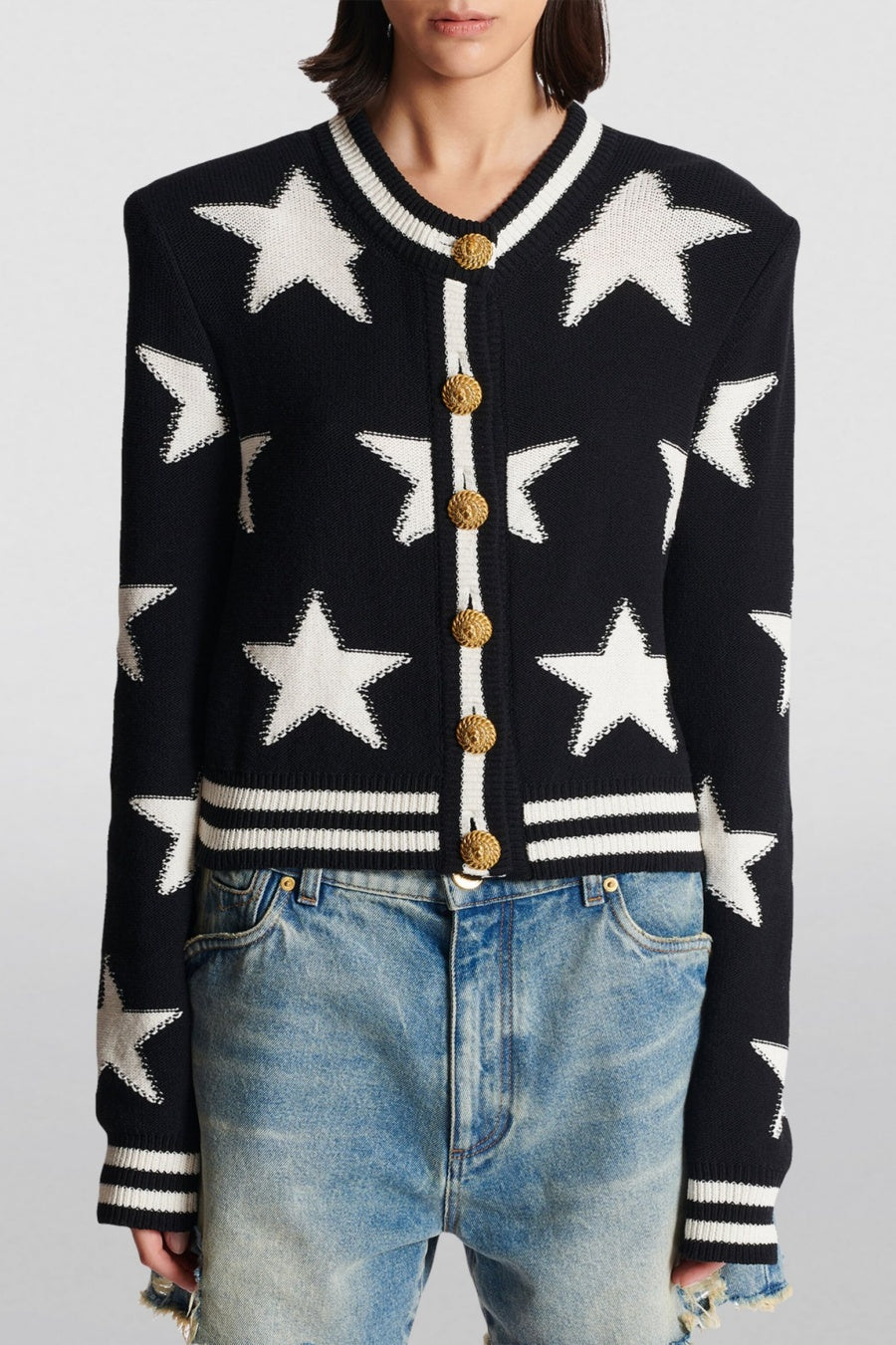 Fallon Star Knit Cardigan