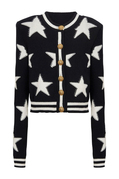 Fallon Star Knit Cardigan
