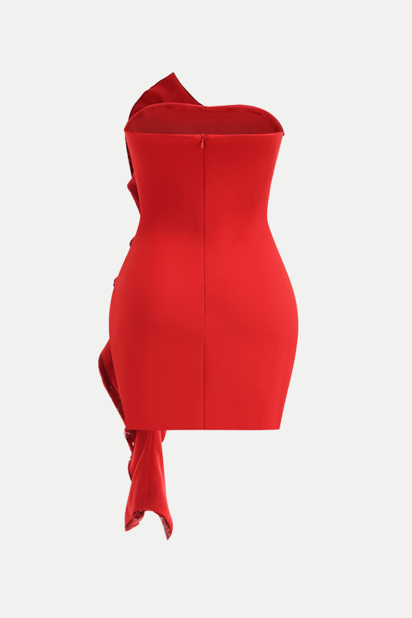 Fannie Sequin Strapless Mini Dress