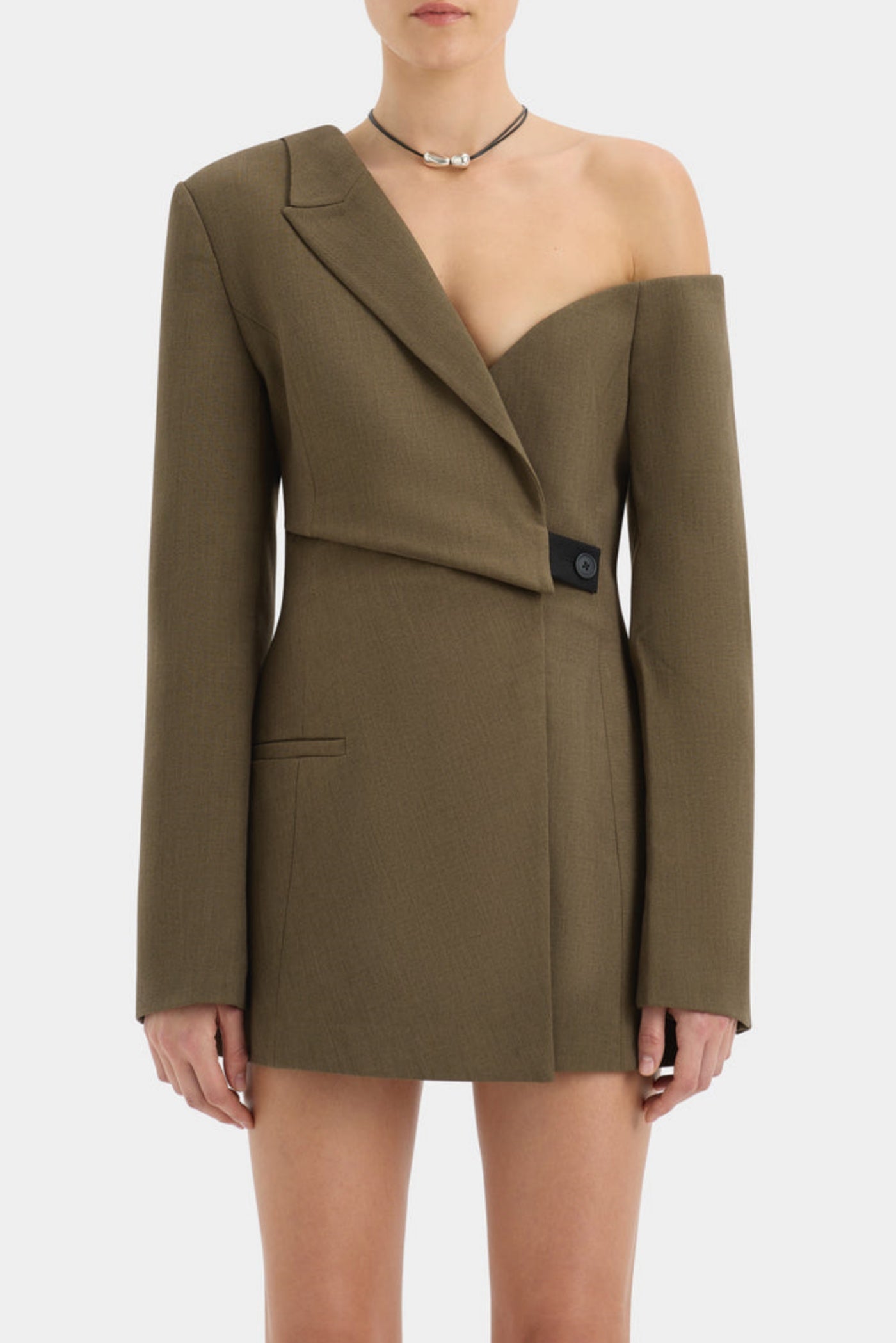 Freidia Asymmetrical Blazer