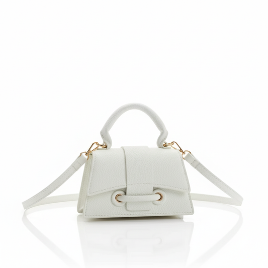 Celie Crossbody Mini Bag - White