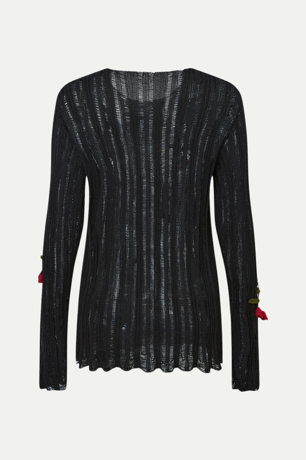 Hilaria Rose Handcrafted Knit Crochet Top