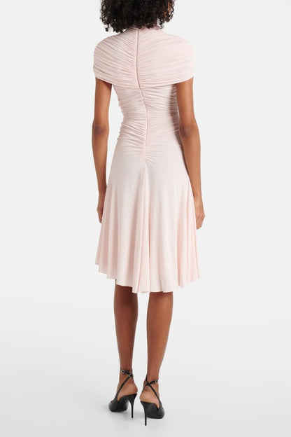 Hiraku Ruched Midi Dress