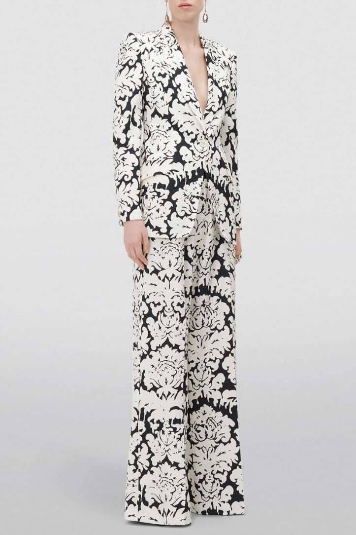 Isolde Print Single-Breasted Blazer Set