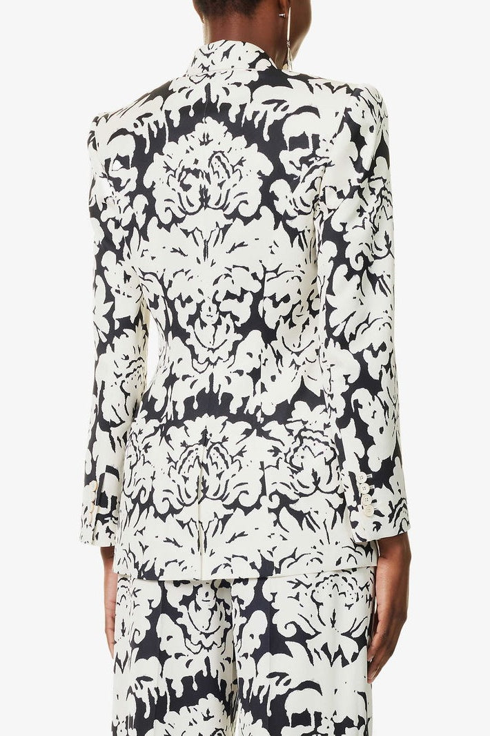 Isolde Print Single-Breasted Blazer Set