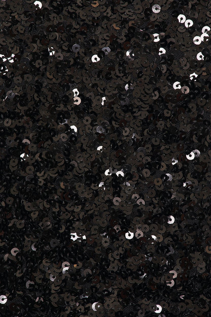 Jelia Bow Embellished Sequin Mini Dress