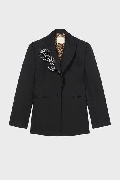 Jerrico Rose Crystal Embellished Blazer