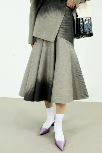 Juliana Printing Quilted Skirt