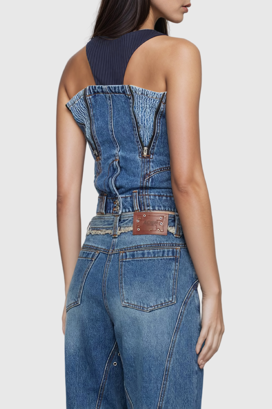 Juna Deconstruct Denim Top