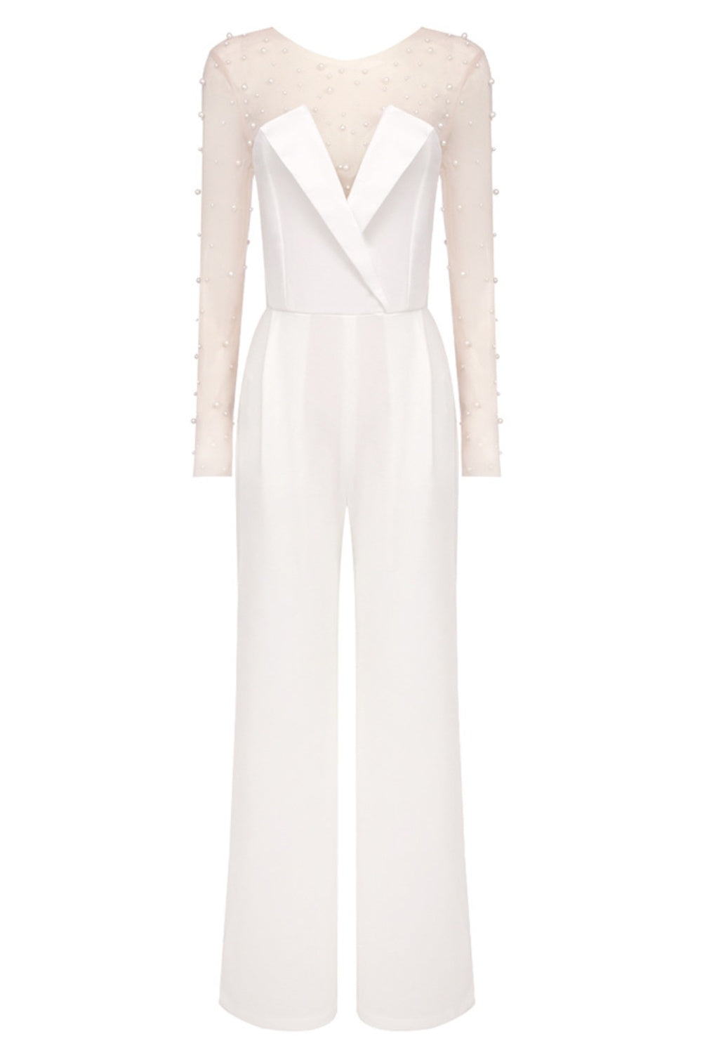 Latini Pearl Two Piece Strapless Jumpsuit