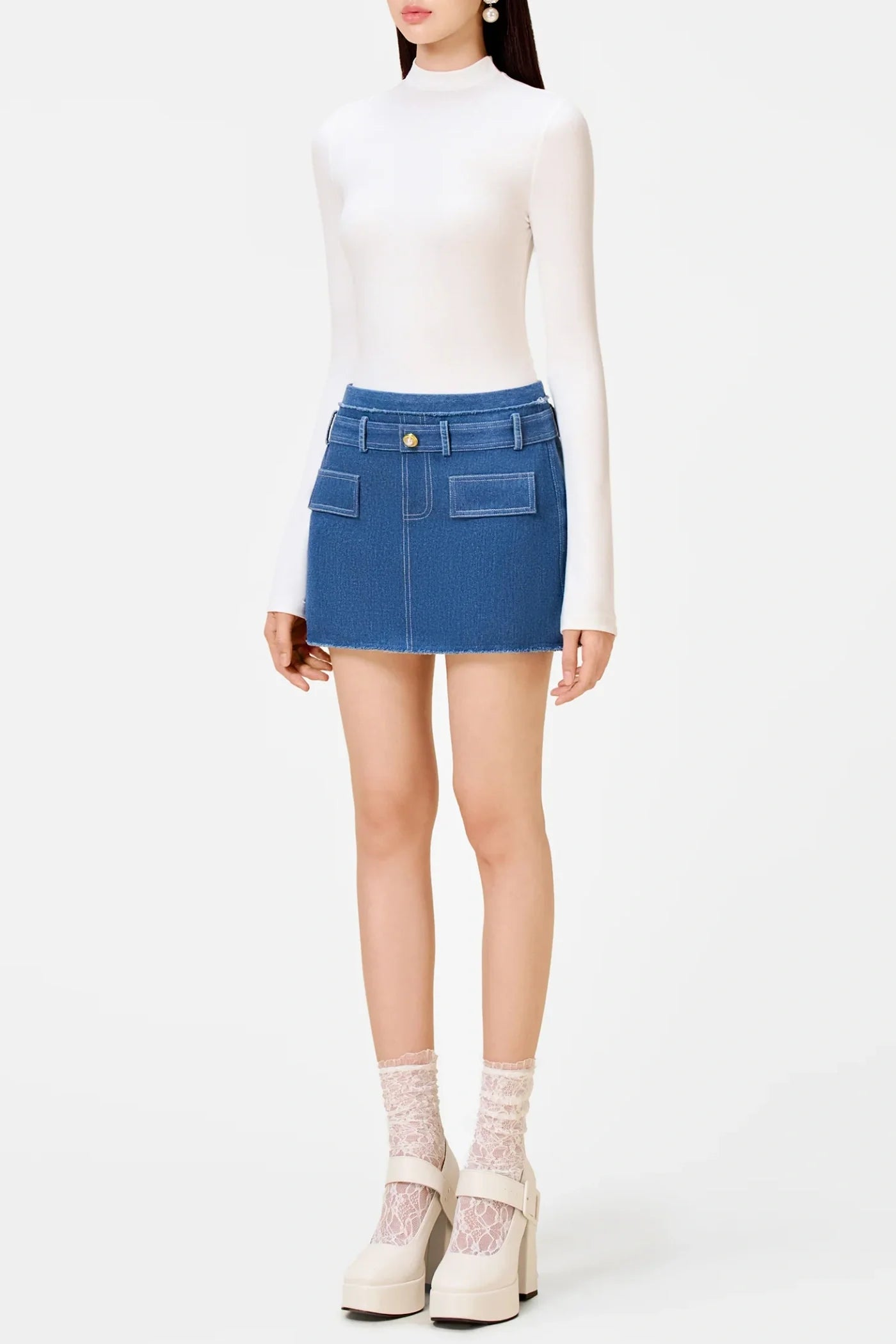 Mobey Denim Tweed Jacket