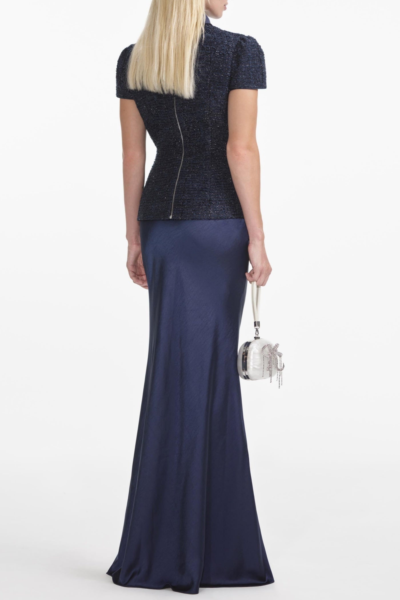 Munoz Metallic Tweed Two Piece Set