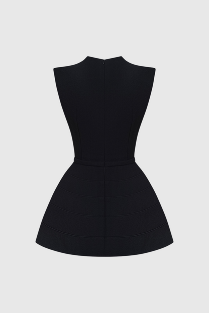 Preeti V-neck Sleeveless Two Piece Set