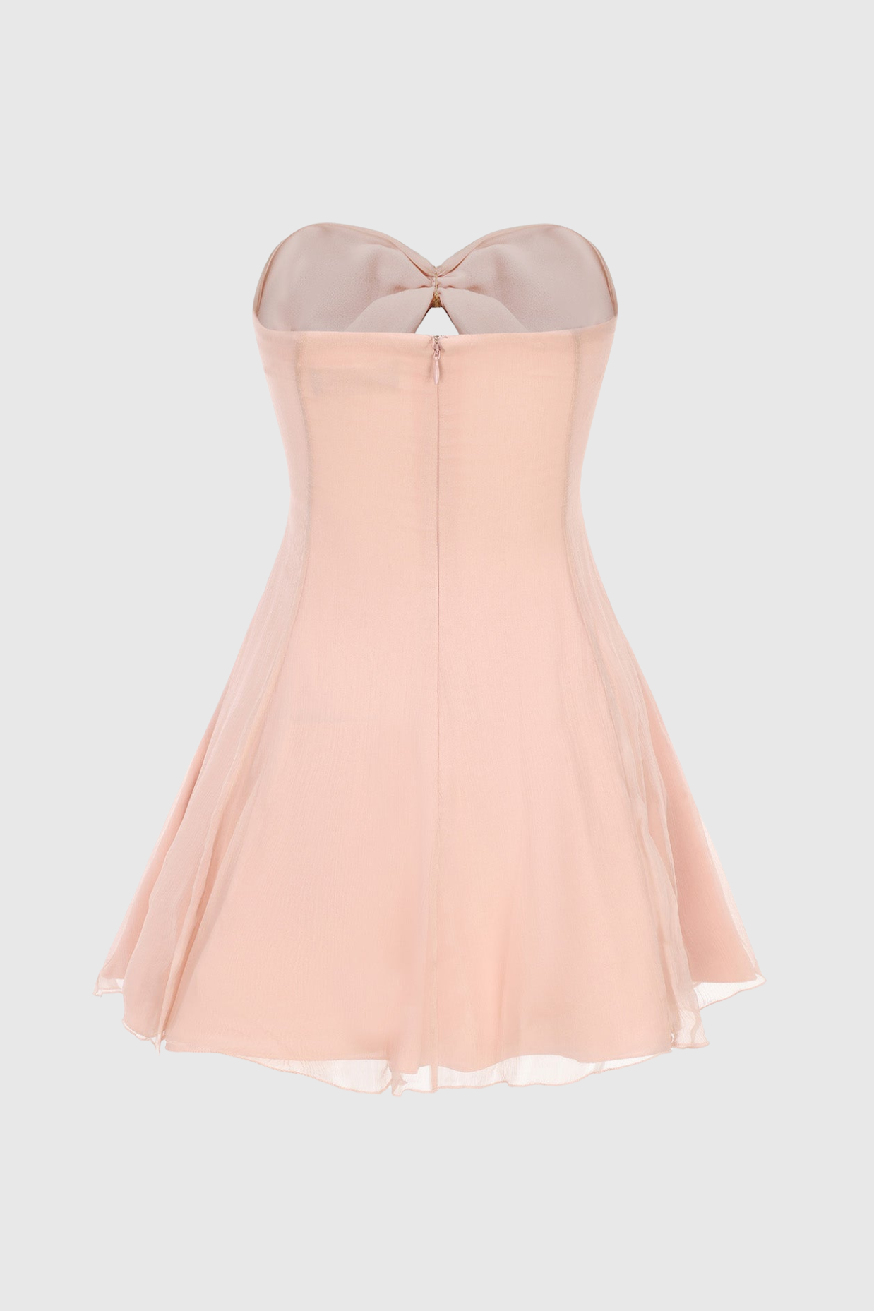 Rerynne Strapless Cutout Mini Dress - Pink