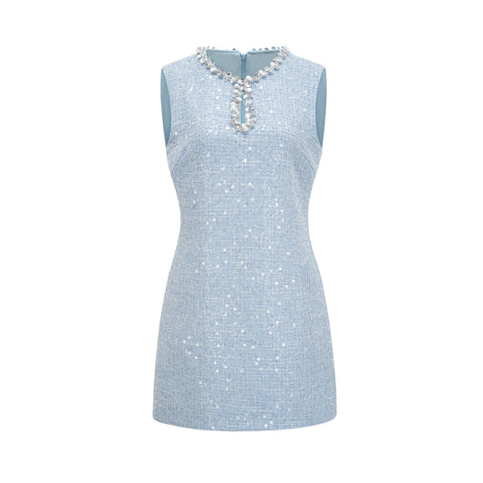 Émilie sequinned tweed mini dress (US Only)