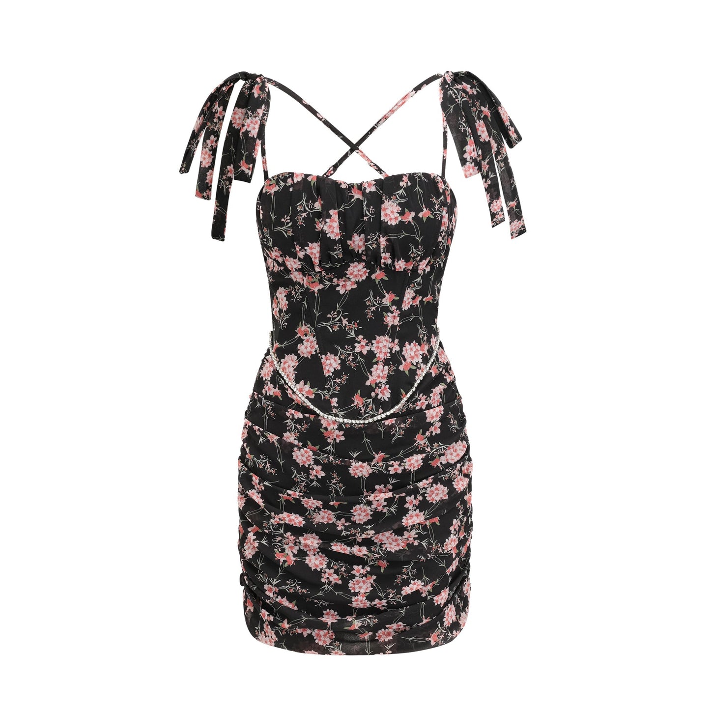 Isabeau floral print mini dress (US Only)