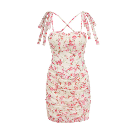 Isabeau floral print mini dress (US Only)