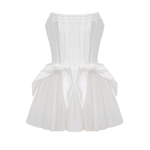 Joséphine corset tulle mini dress (US Only)