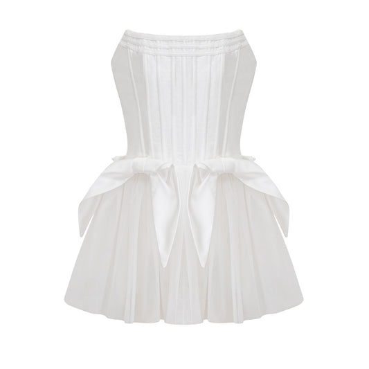 Joséphine corset tulle mini dress (US Only)