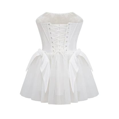 Joséphine corset tulle mini dress (US Only)