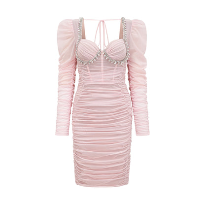 Miss Rosier mesh midi dress (US Only)