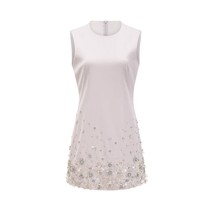 Raquel bead-embellished sleeveless mini dress (US Only)