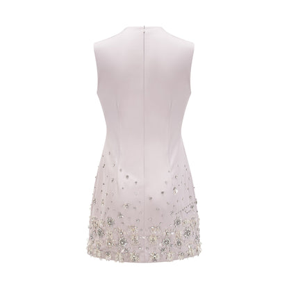 Raquel bead-embellished sleeveless mini dress (US Only)