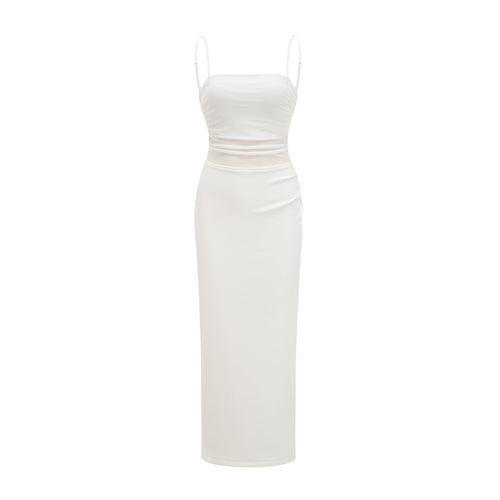 Hermine semi-sheer midi dress (US Only)