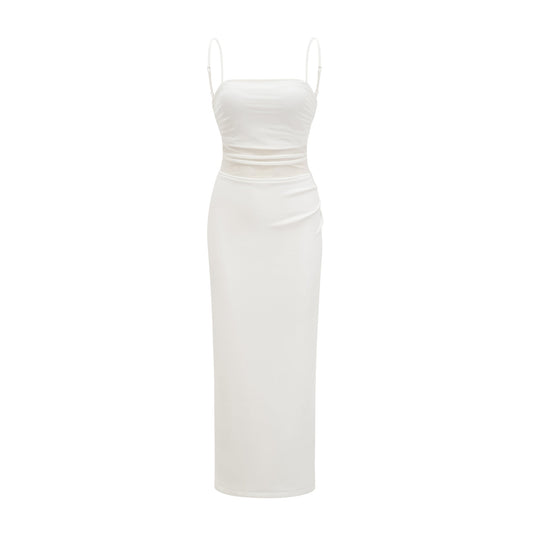 Hermine semi-sheer midi dress (US Only)