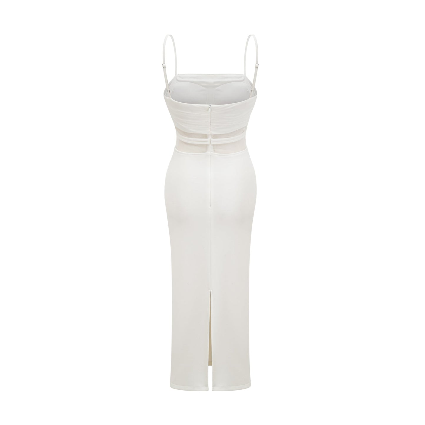Hermine semi-sheer midi dress (US Only)