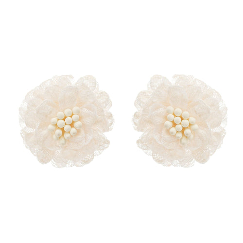 Juana floral-motif earrings