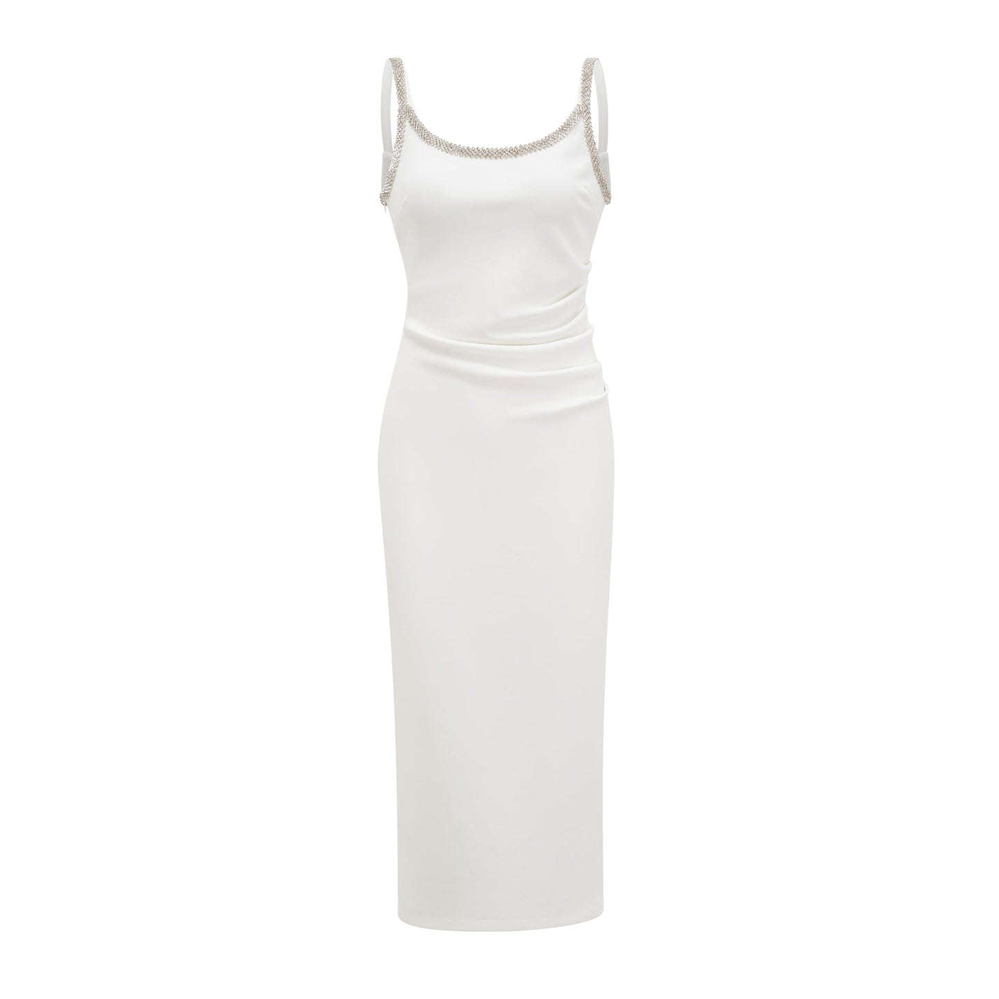 Hélène crystal-embroidered midi dress (US Only)